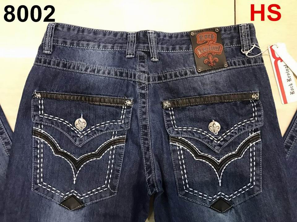 Rock Revival long jeans man 32-42-094